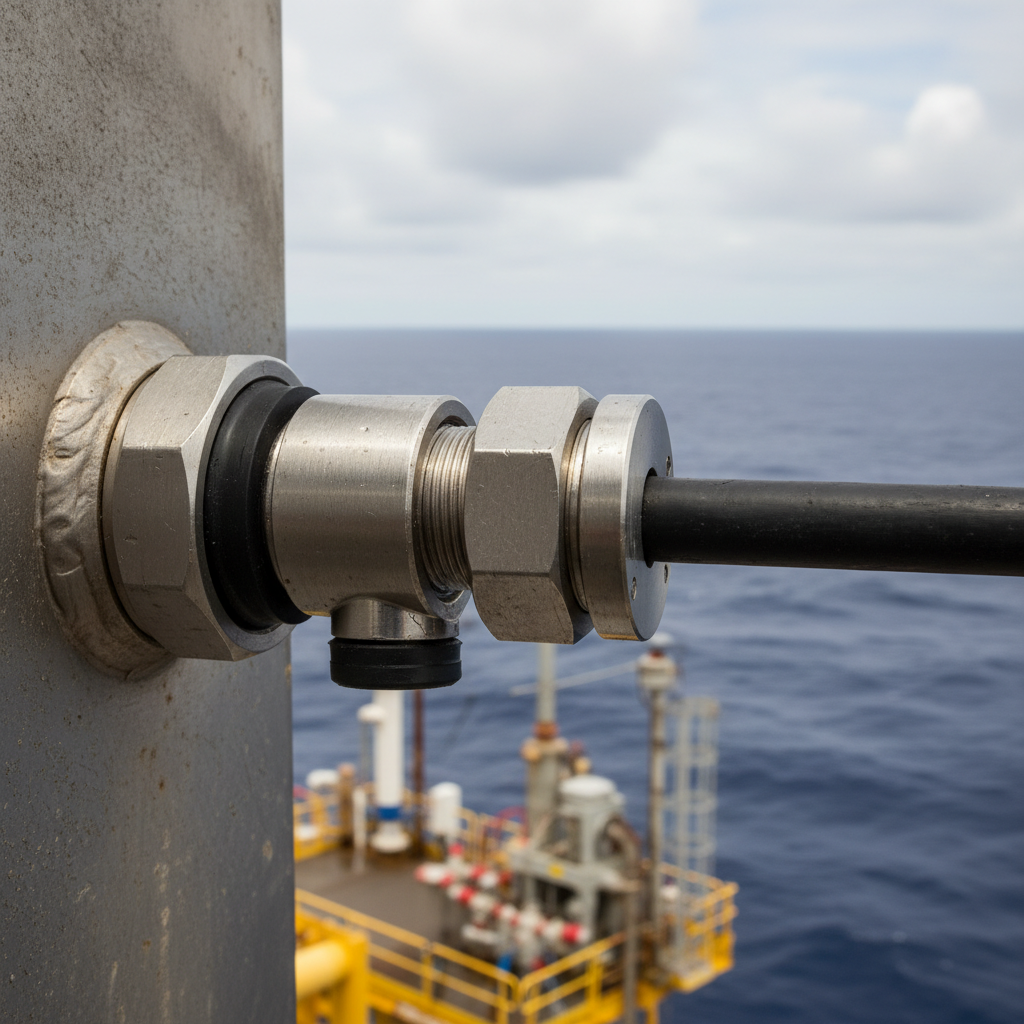 Single Cable Gland For Marine And Offshore Equipment