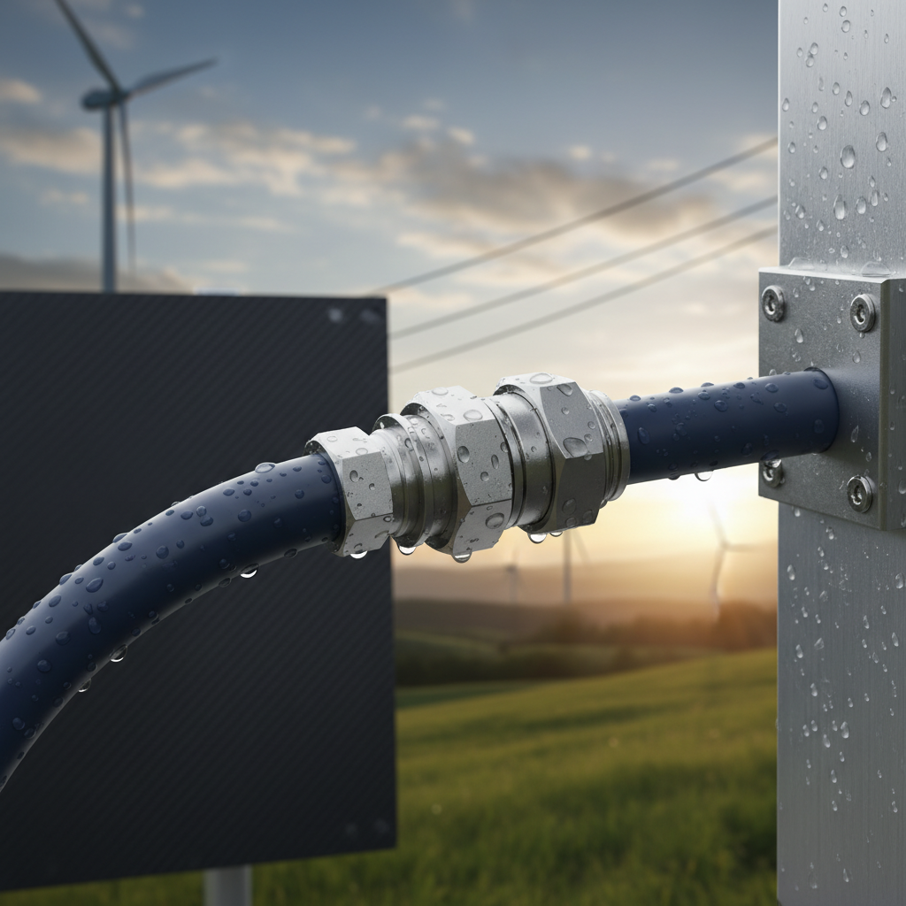Metal Cable Gland For Renewable Energy Systems