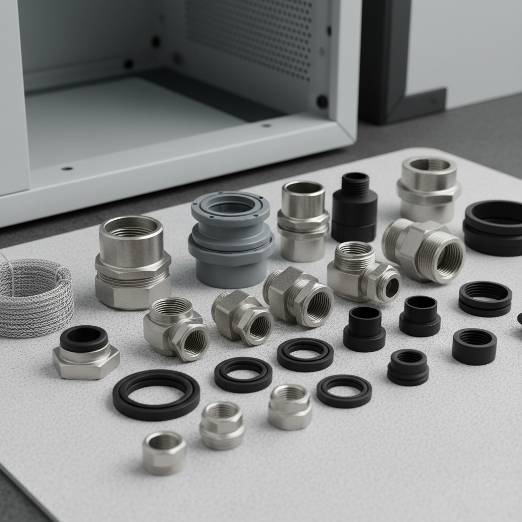Cable Gland And Accessories For Telecommunication Enclosures