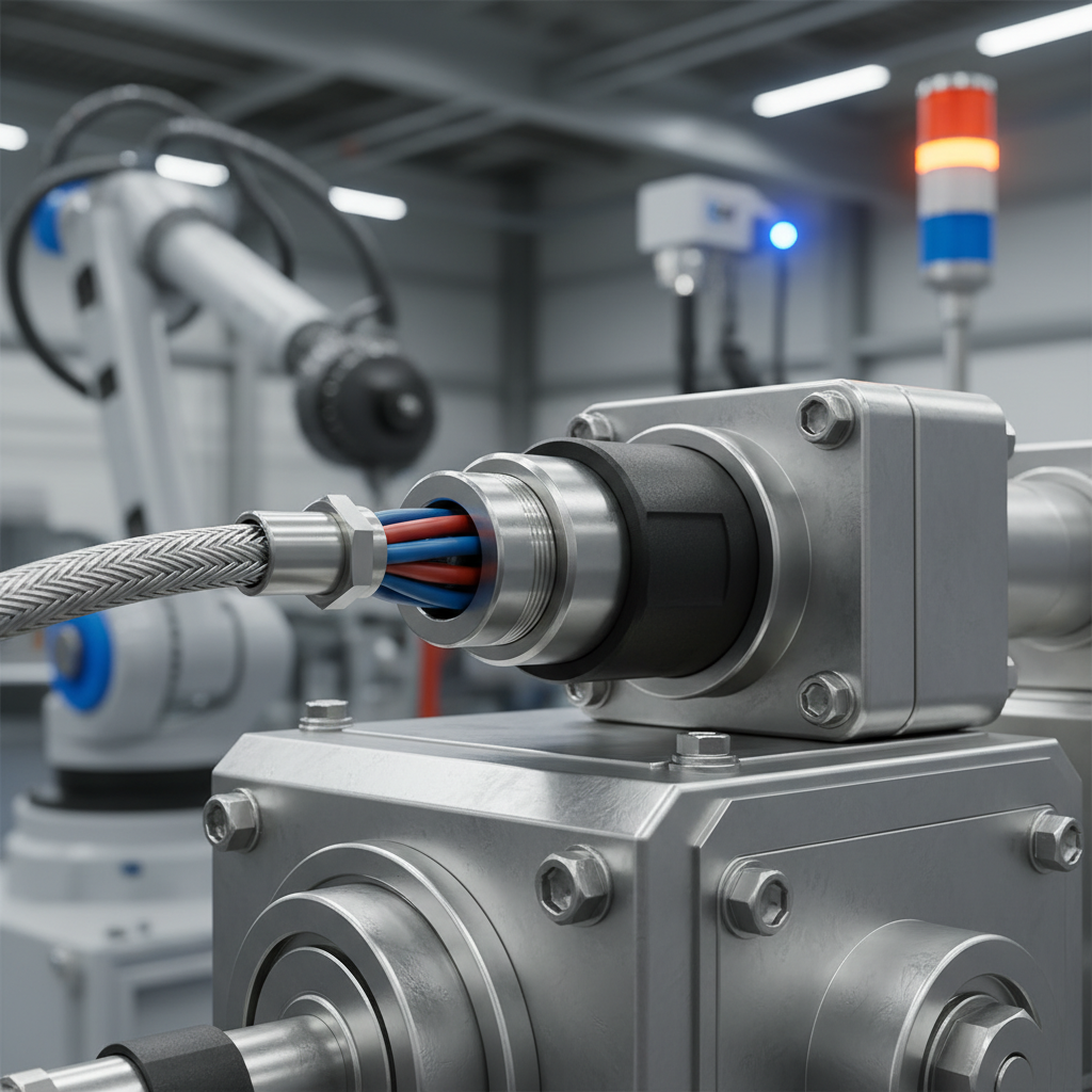 Ex Cable Gland For Automated Machinery Wiring