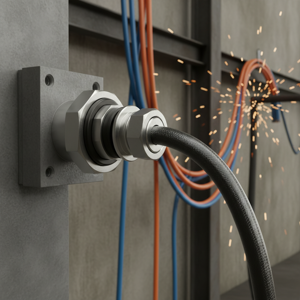 Single Cable Gland For Industrial Electrical Installations