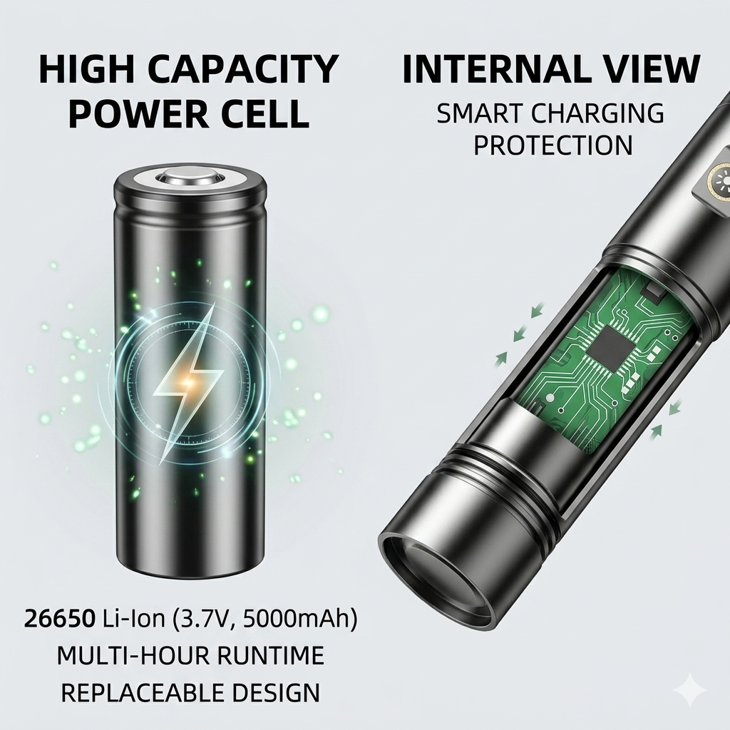 Flashlight comprehensive view