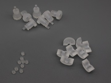 PCTFE Gears​​, PVDF Transport Gears​​, Semiconductor Parts, Ultra-pure PVDF