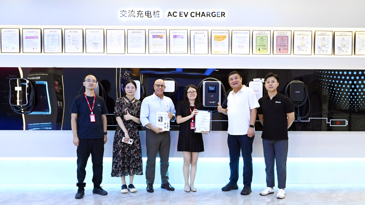 Injet New Energy აერთიანებს Nayax SDK-ს, ელექტრომობილების დამტენების მხარდაჭერას Tap to Pay