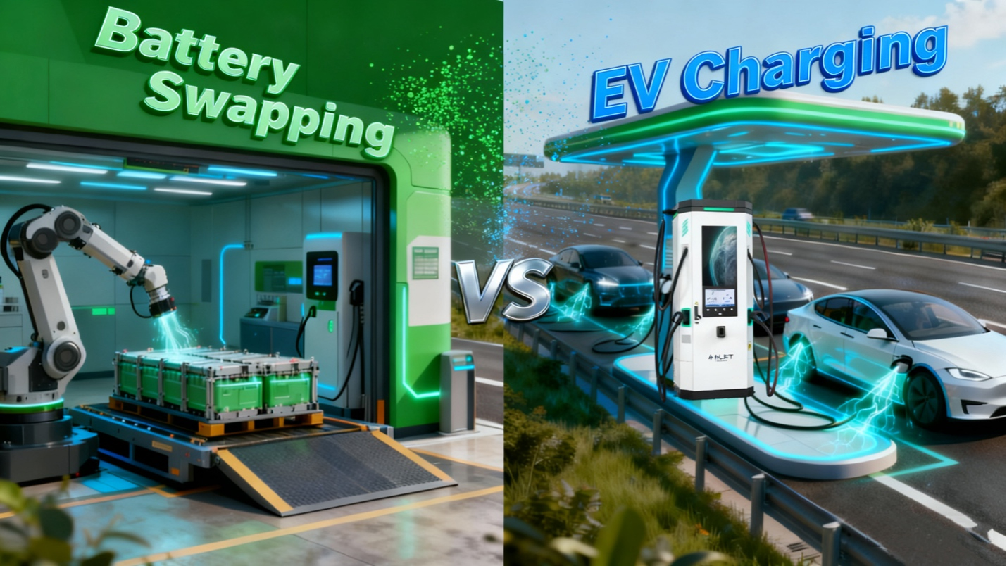 ბატარეის შეცვლა ელექტრომობილების დამტენ სადგურებთან შედარებით: რატომ არის სწრაფი დატენვა მომავლის ლიდერი