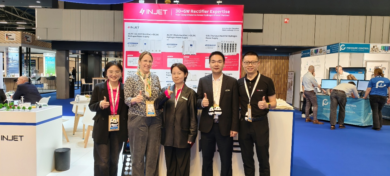INJET Makes Striking Debut at World Hydrogen Summit 2026: Showcasing Cutting-Edge Power Solutions for Green Hydrogen Future