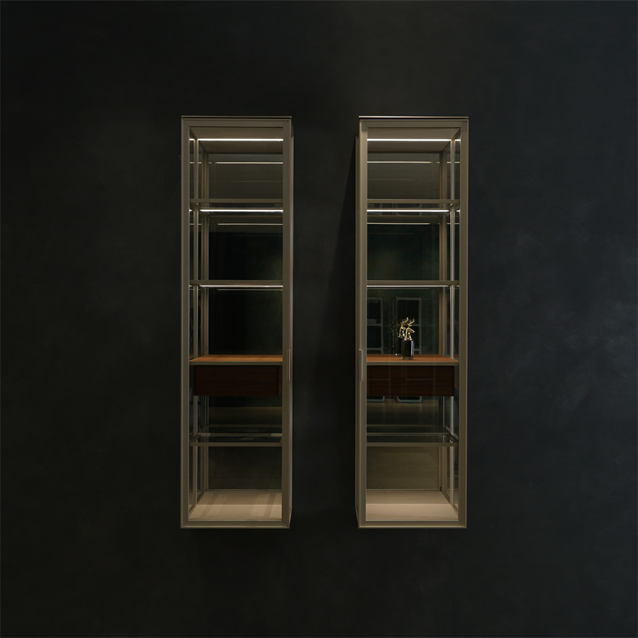 Tolia Wall-mounted Display Cabinet