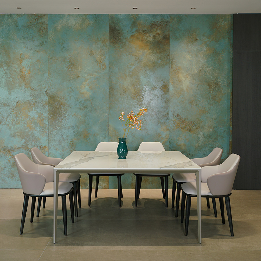 Long Island Customizable High-Grade Aluminum Legs Dining Table