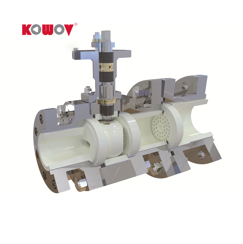 FCCV4 ANTI-DEFLECTION CERAMIC BALL VALVE
