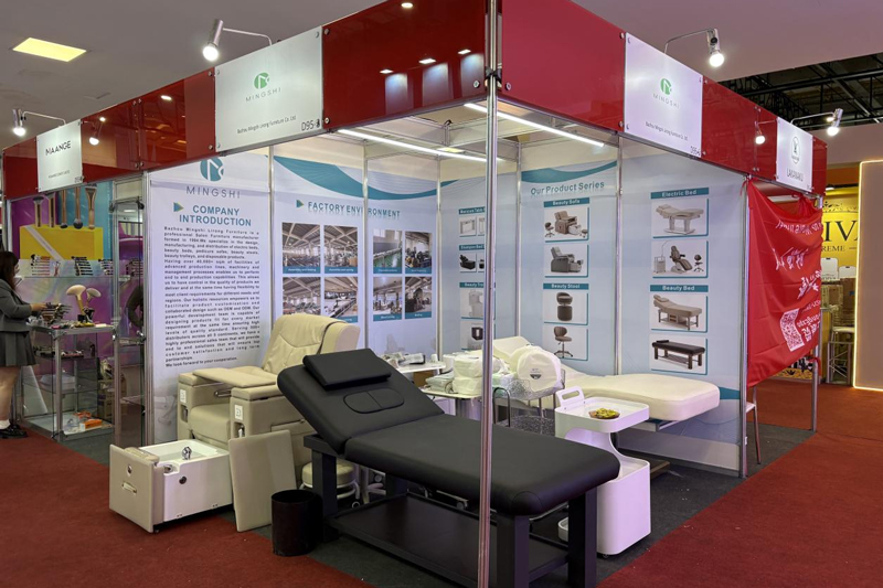 Mingshi salon furniture makes its debut at beauty fair brasil 2025: a bold step into south america’s beauty market