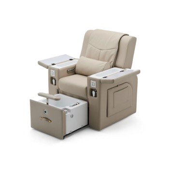 Pedicure Manicure Sofa MJ6-025 With Back Massage, Jet Spa, Hot And Cold Water Adjustment, Electric Backrest