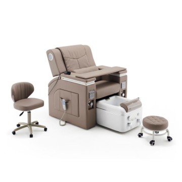 High Quality Foot Spa Full Body European Manicure Pedicure Chair Reclining No Plumbing Foot Spa Massage Manicure Chair