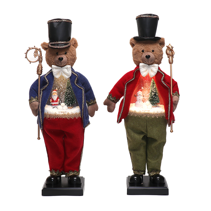 Bear with drifting snow elevates your Christmas décor..jpg