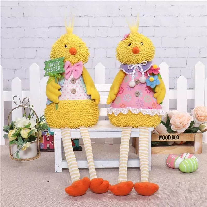 20" Dangle Legs chicken w/ Warm Light