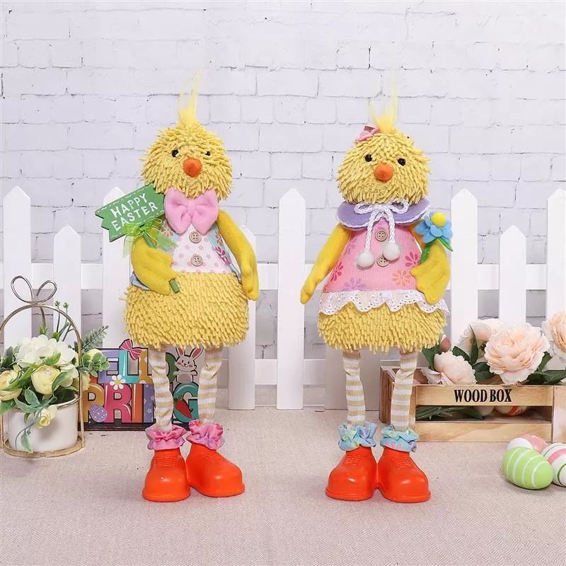 15" Standing chicken w/ Warm Light