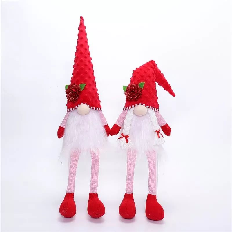Gnome à pattes pendantes de 68,5 cm