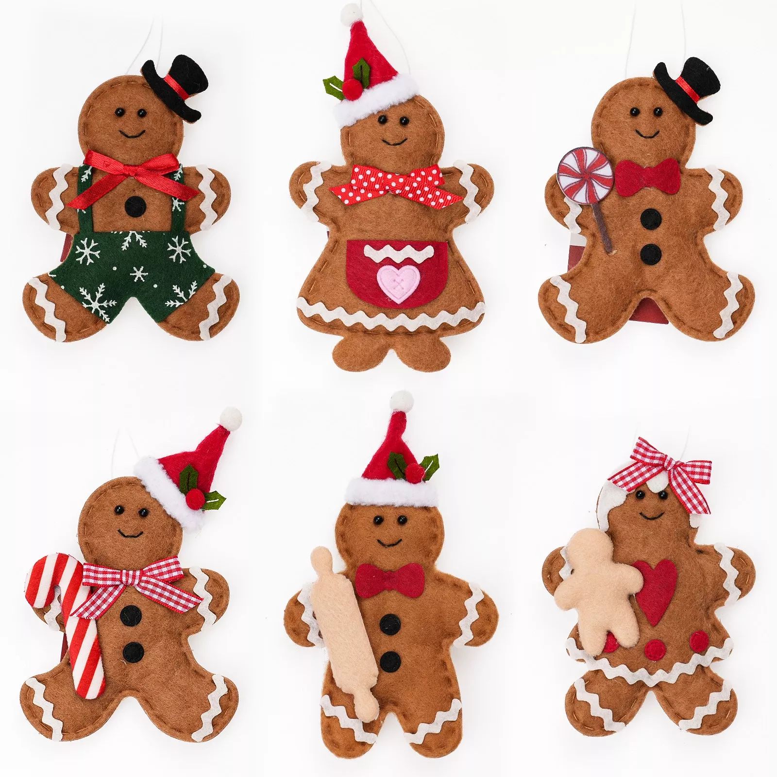 5.5"/7" Gingerbread Hanging