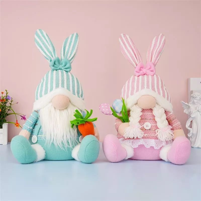 17" Sitting rabbit w/ Warm Light
