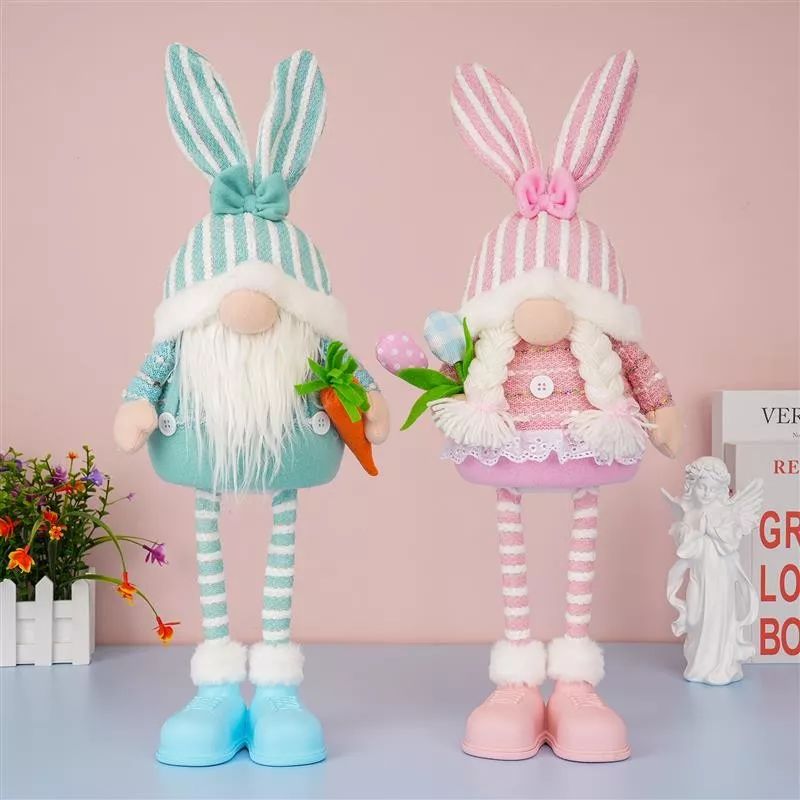 21" Standing rabbit w/ Warm Light