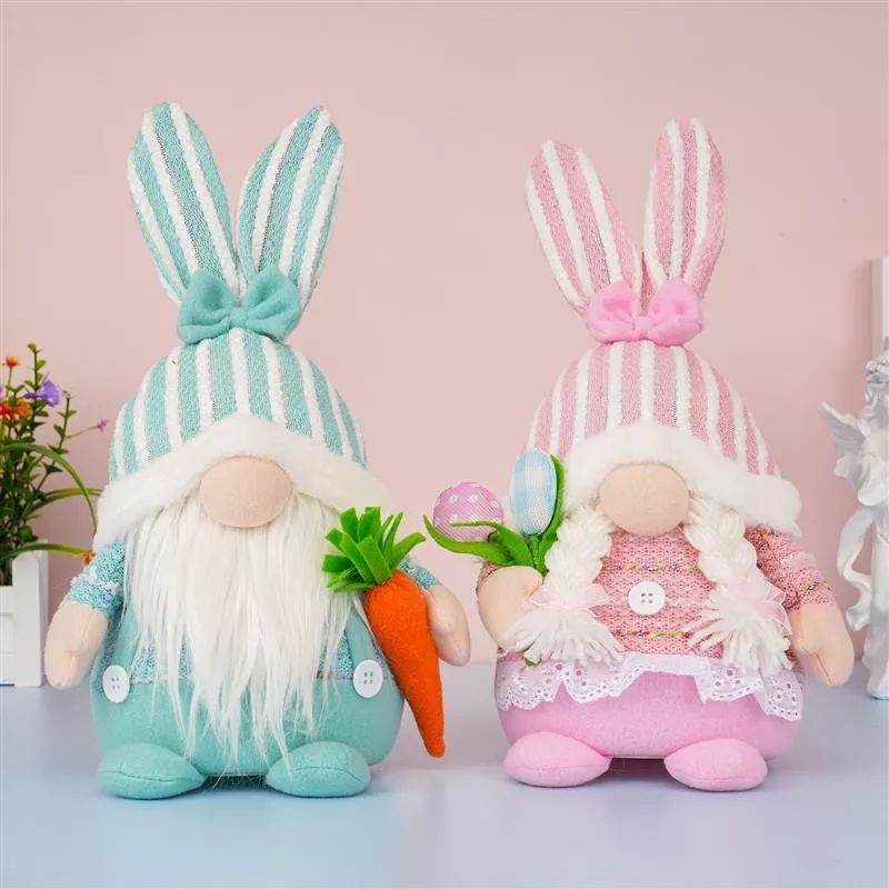 13" Sitting rabbit w/ Warm Light