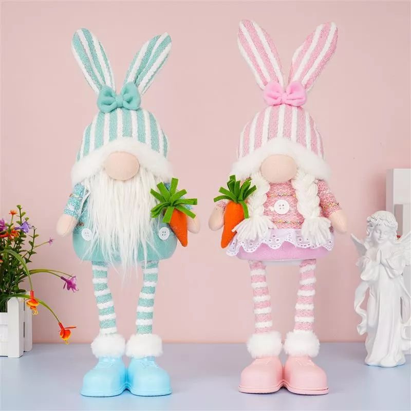 17" Standing rabbit w/ Warm Light