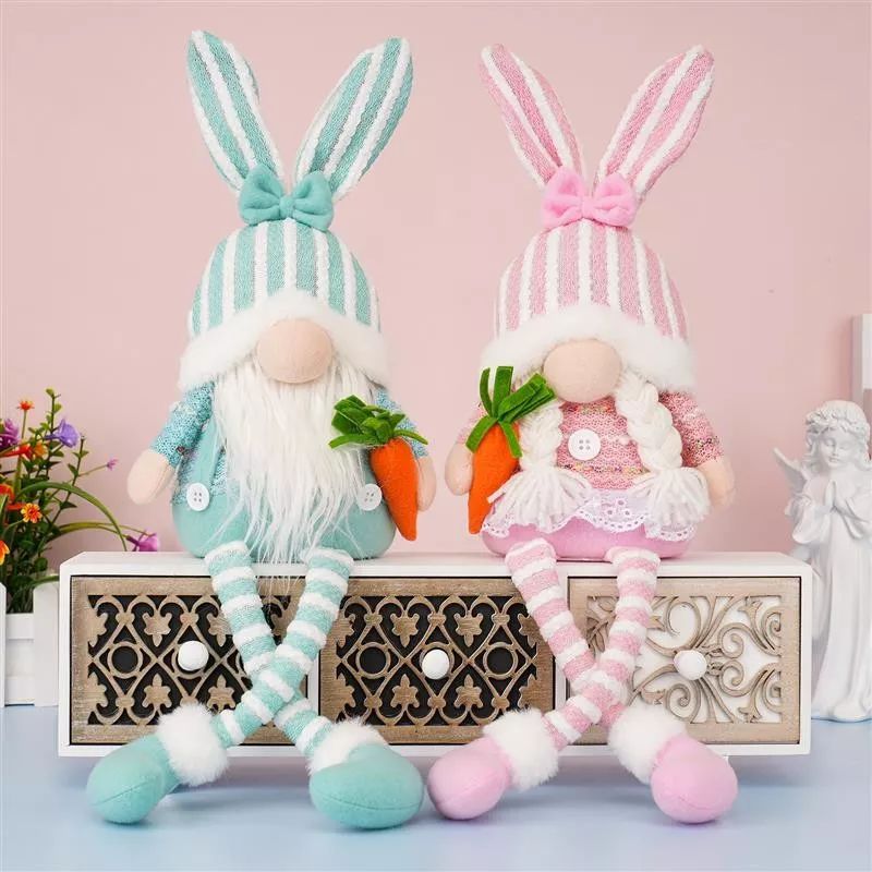 20" Dangle Legs rabbit w/ Warm Light