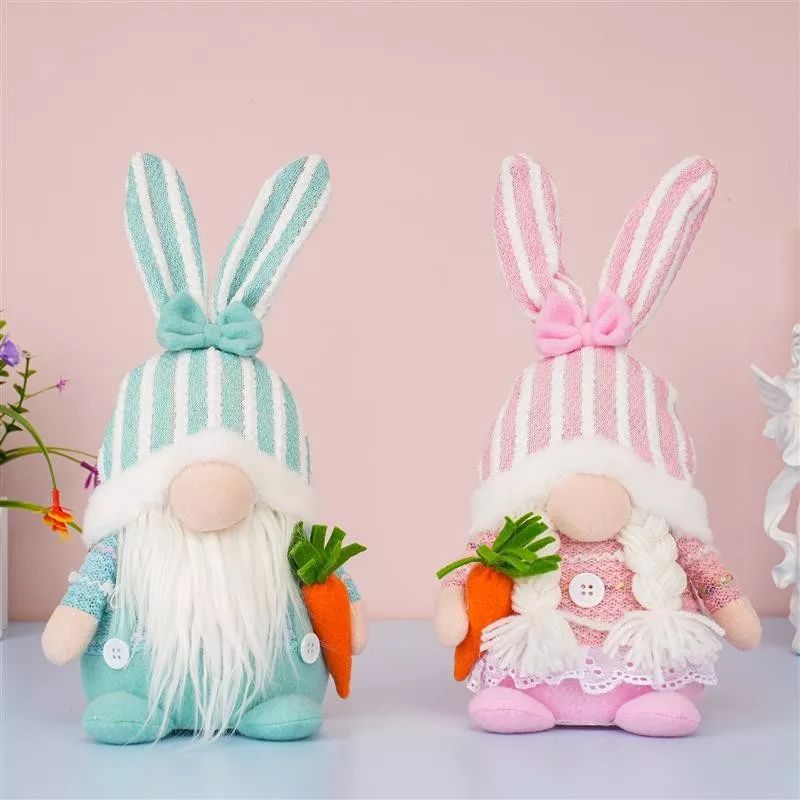 12" Sitting rabbit w/ Warm Light