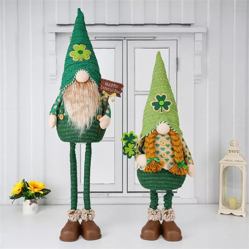 Gnome flexible de 86 cm avec lumière chaude