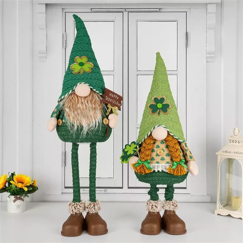Gnome flexible de 76 cm avec lumière chaude