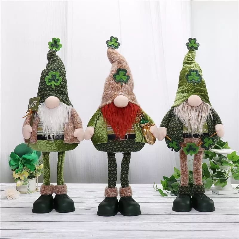 Gnome debout de 66 cm avec lumière chaude