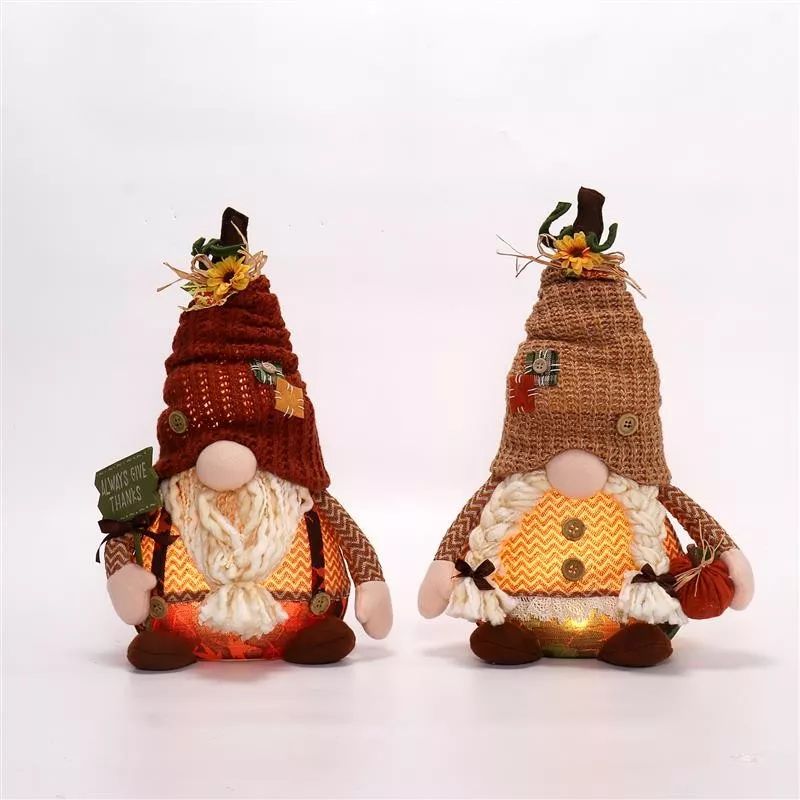 Gnome assis de 30 cm avec lumière chaude, 25 x 15 x 30 cm, 249 g, 3 piles AAA non incluses