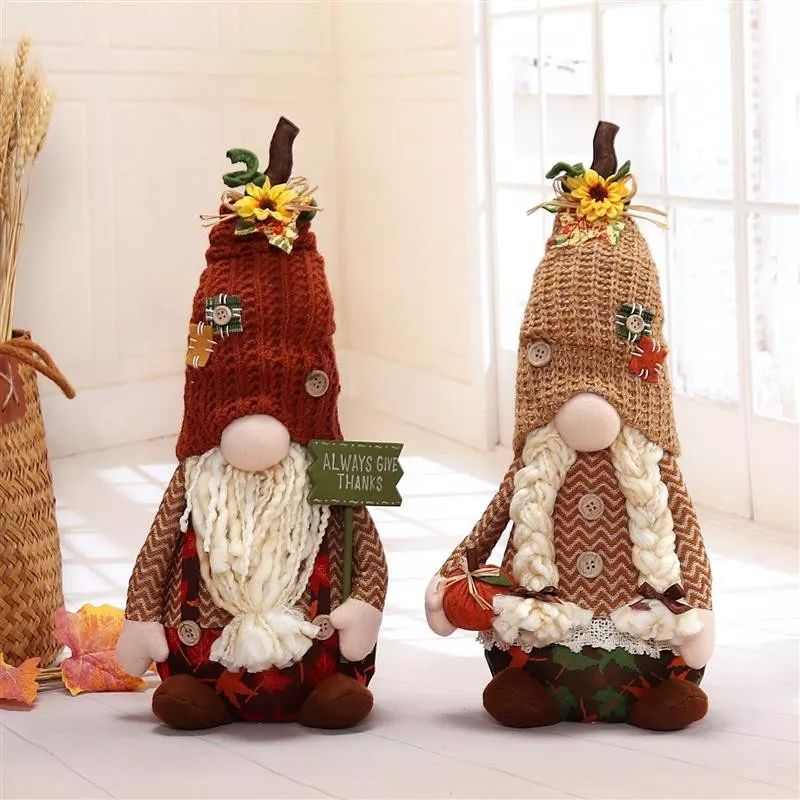 Gnome assis de 35,5 cm avec lumière chaude 19 x 13 x 36 cm, 217...