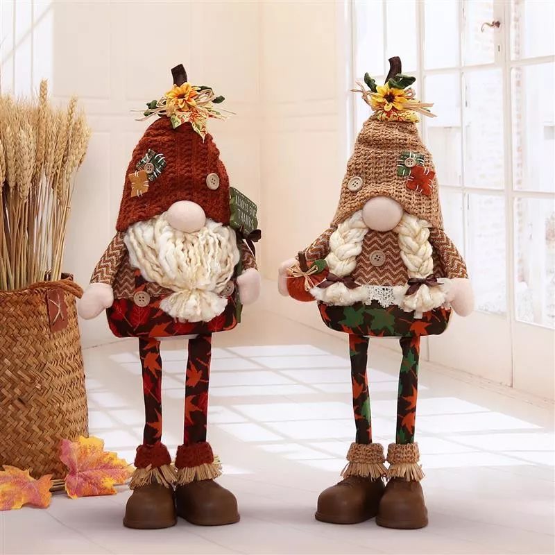 Nain de jardin de 46 cm (18 pouces) avec lumière chaude, 19 x 13 x 46 cm, 446 g, 3 piles AAA non incluses