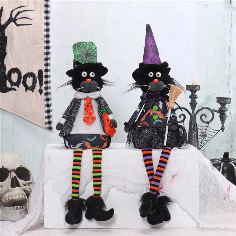19"/21" Dangle Legs Cat w/ Multi Color Light 14...