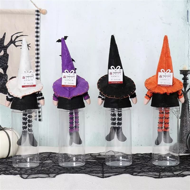 Bocal à bonbons gnome de 45,7 cm (18 pouces), 13 x 13 x 46 cm, 143 g