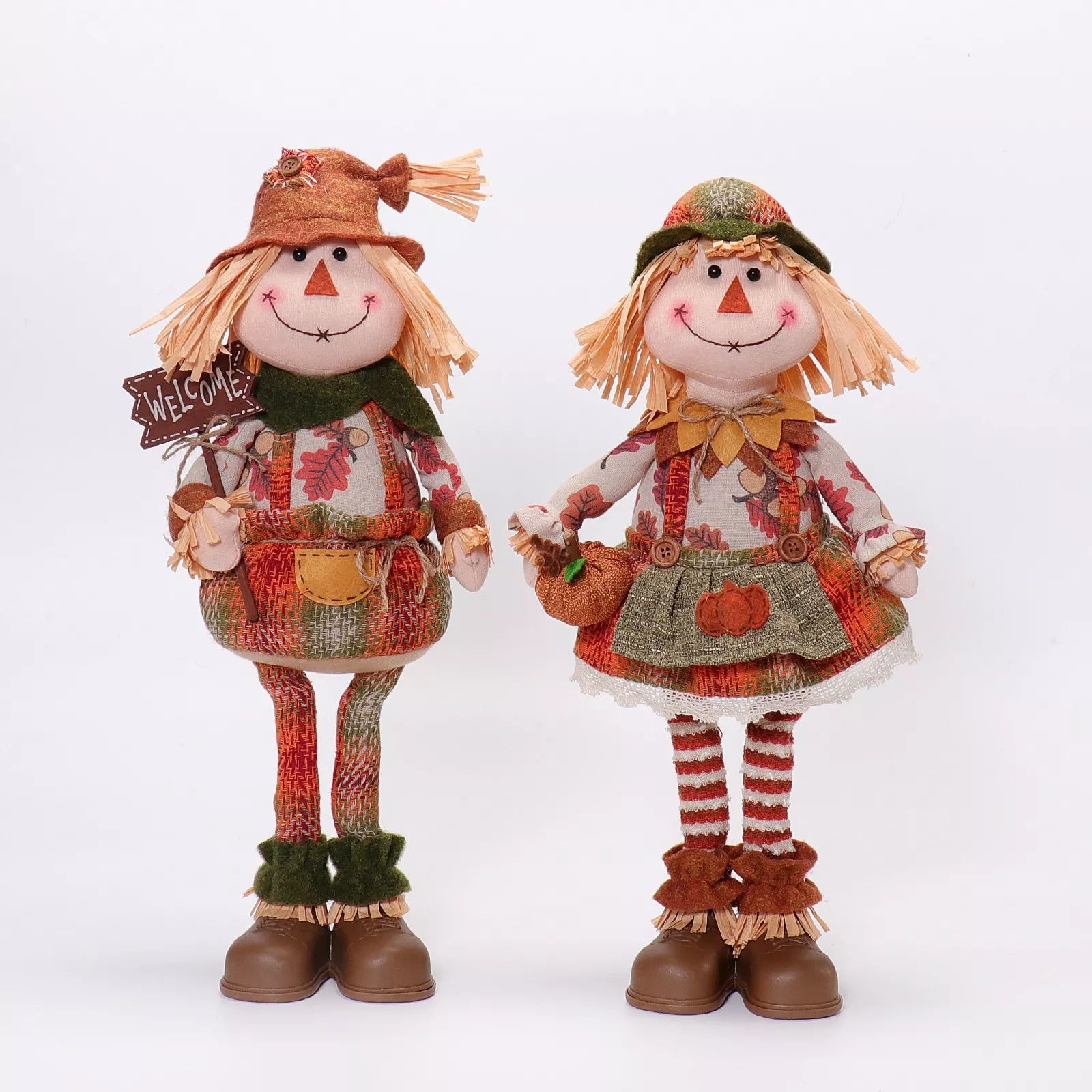 19.5" Standing Scarecrow 22x12x50cm, 438g
