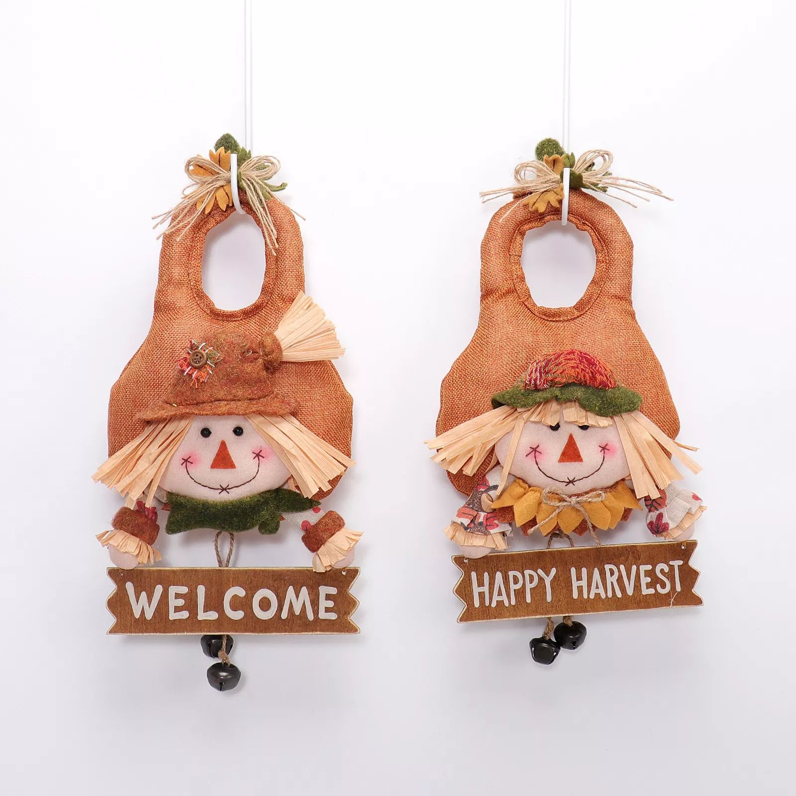 16'' Scarecrow door hanger 19x6x41cm, 107g