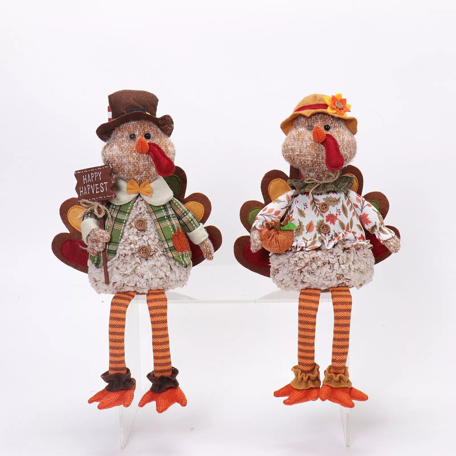 16"/15" Dangle Legs turkey 23x8x41/38cm, 313g