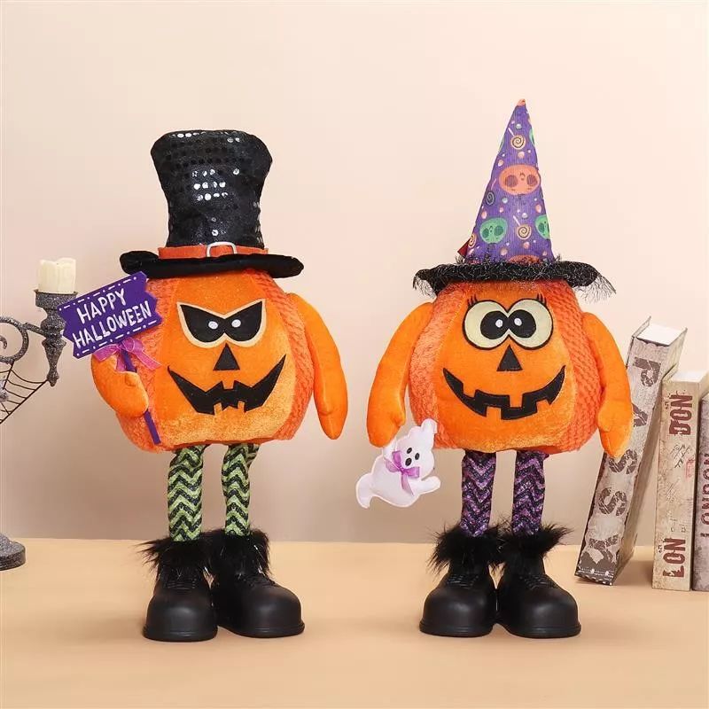 18"/20" Standing Halloween Pumpkin 24x15x46/51c...