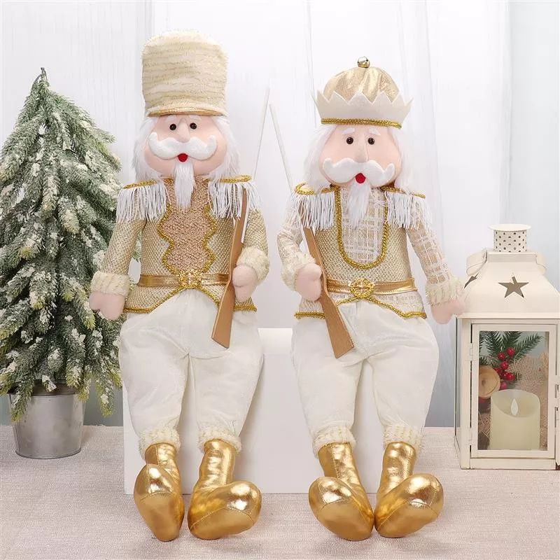 28"/27" Dangle Legs Nutcracker  23x13x71/69cm,640g