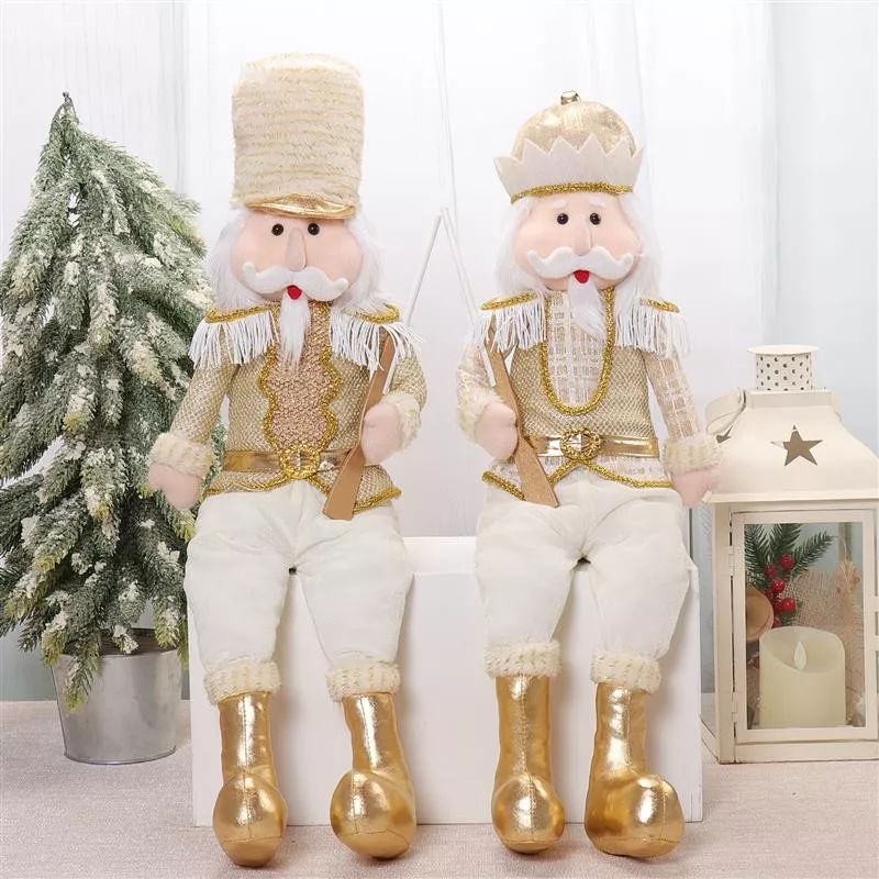 25"/24" Dangle Legs Nutcracker  20x10x64/61cm,504g