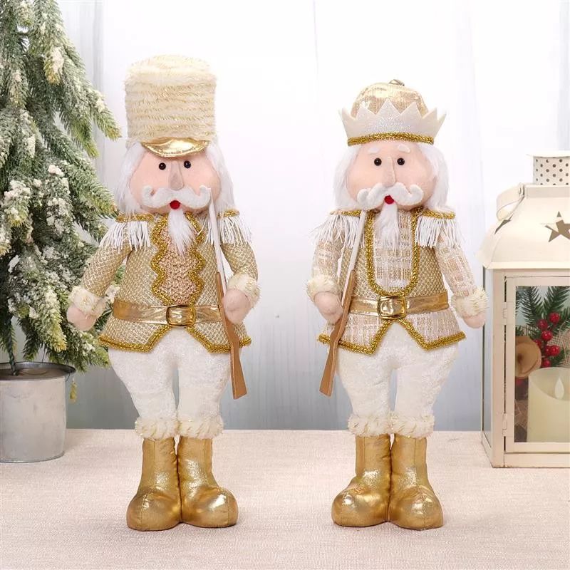 18"/17" Standing Nutcracker  16x9x46/44cm,286g