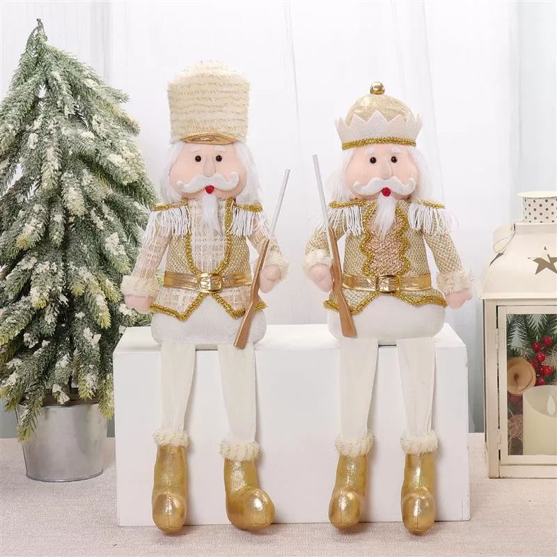 20"/19" Dangle Legs Nutcracker  16x9x51/49cm,390g