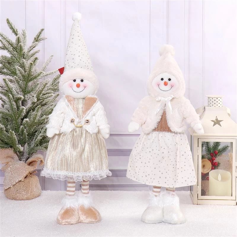 24"/20" Standing Snowman  16x8x61/51cm,305g