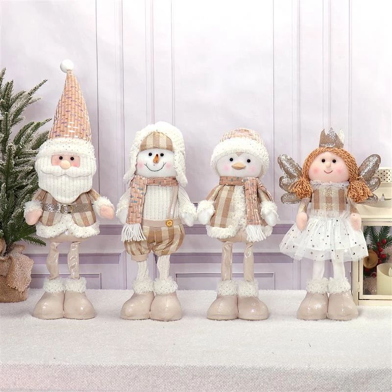 Père Noël/Bonhomme de neige/Pingouin/Ange debout, 26"/19"/18", 18 x 10 x 66/49/46 cm, 25 x 10 x 46 cm, 445 g