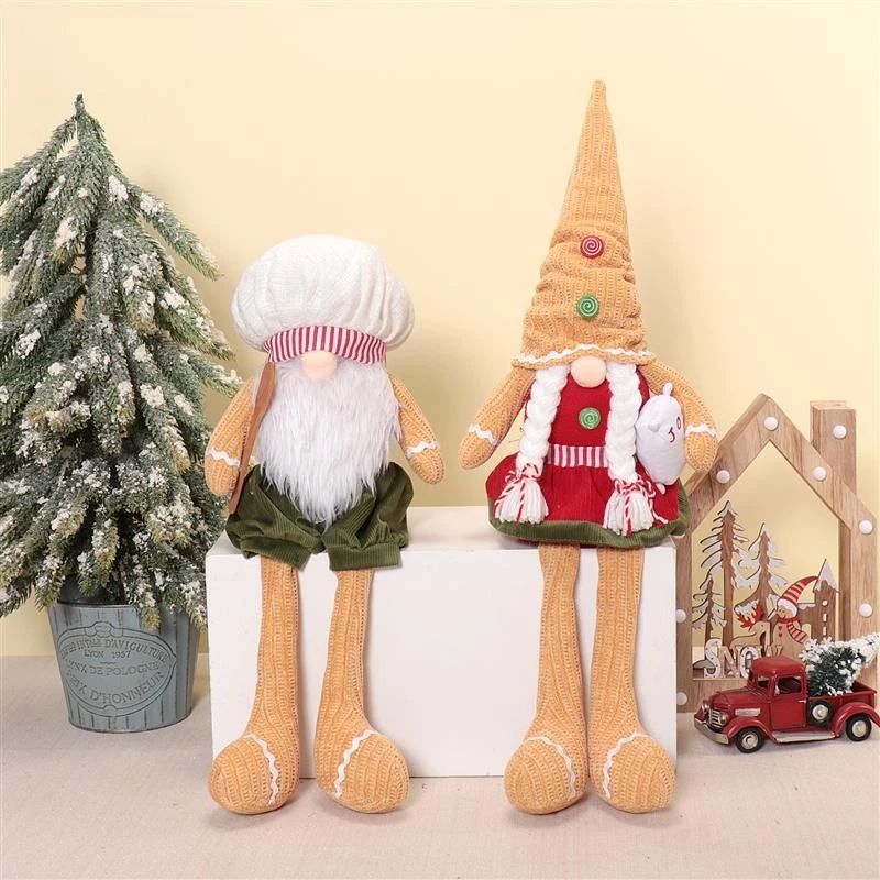Gnome assis de 19/25 po avec jambes pendantes 19 x 9 x 49/64 cm, 525 g