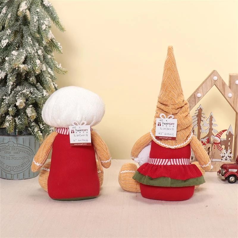 Gnome assis de 10/14,5 pouces (16 x 16 x 26/37 cm), 415 g
