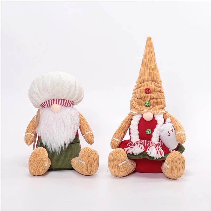 Gnome assis de 10/14,5 pouces (16 x 16 x 26/37 cm), 415 g