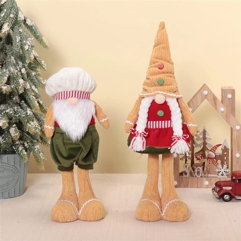 Gnome debout 14/19" 14 x 9 x 36/49 cm, 215 g