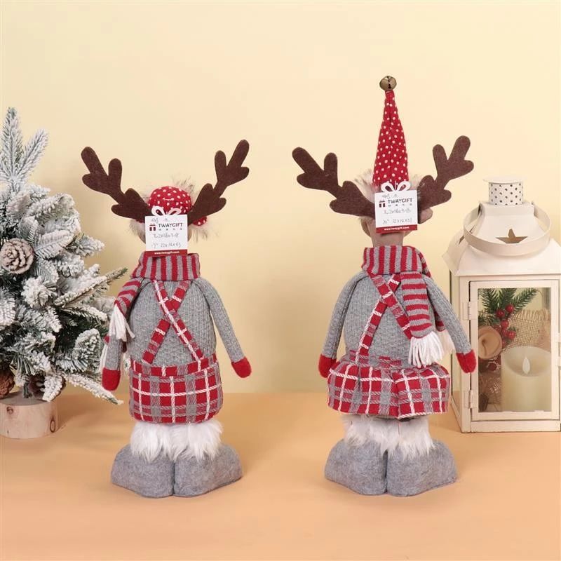 Cerf debout 17"/20" 22x14x43/51cm,420g
